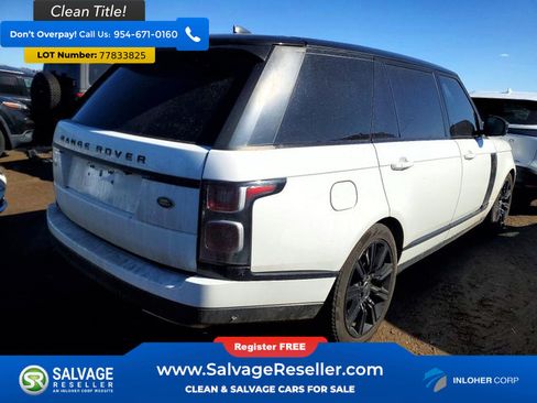 Used 2018 Land Rover Range Rover Long Wheelbase Supercharged AWD/4WD image 4