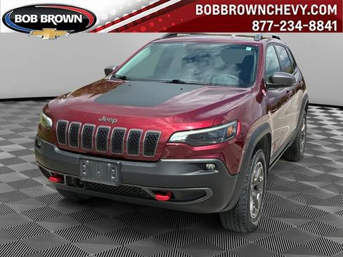 Used 2021 Jeep Cherokee Trailhawk AWD/4WD image 1