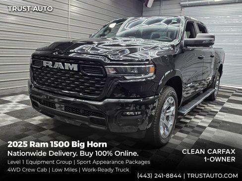Used 2025 RAM 1500 Big Horn AWD/4WD image 1