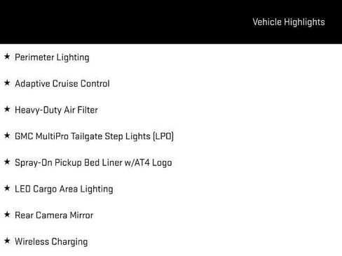 Certified 2023 GMC Sierra 1500 AT4 w/ AT4 Premium Package AWD/4WD image 8