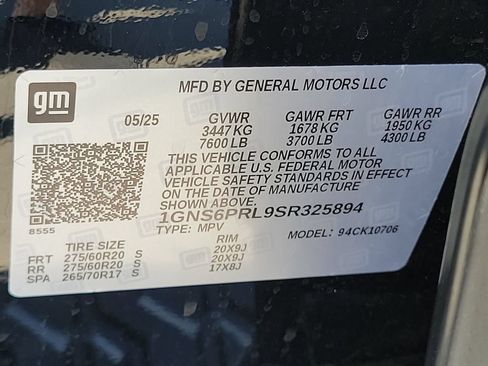 Used 2025 Chevrolet Tahoe Z71 AWD/4WD image 34