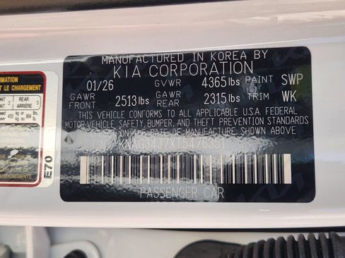 New 2026 Kia K5 EX FWD image 27