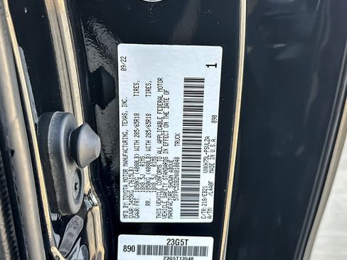 Used 2022 Toyota Tundra TRD Pro w/ Security Package (TMS) image 26