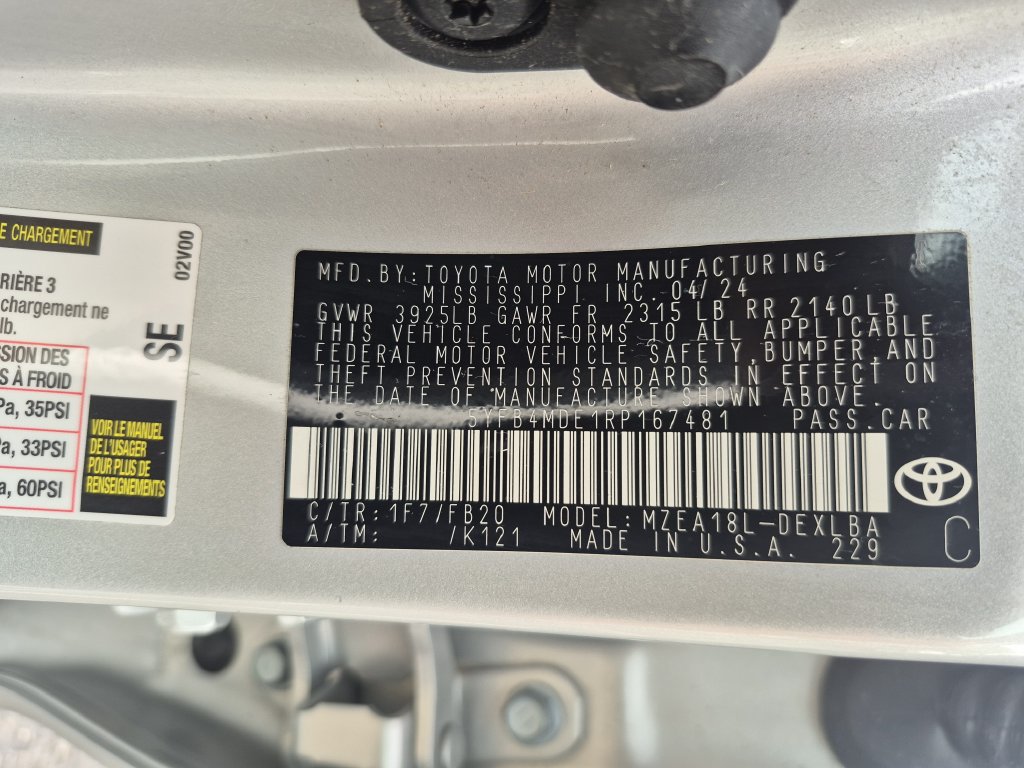Used 2024 Toyota Corolla LE FWD image 23