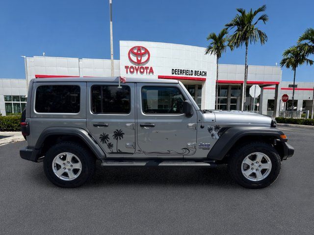 Used 2020 Jeep Wrangler Unlimited Sport S w/ Sun And Sound Package AWD/4WD image 8