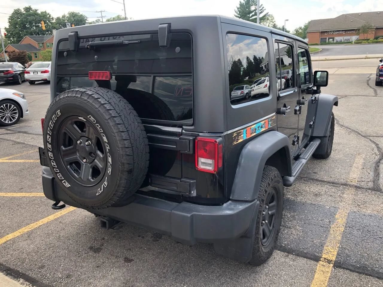 Used 2015 Jeep Wrangler Unlimited Sport w/ Mopar Black Appearance Group AWD/4WD image 14
