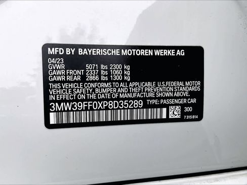 Used 2023 BMW 330e w/ Parking Assistance Package image 32