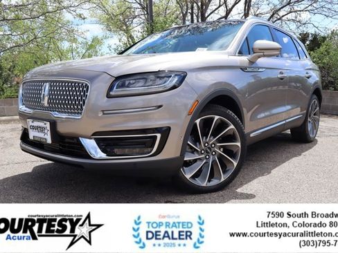Used 2019 Lincoln Nautilus Reserve AWD/4WD image 1