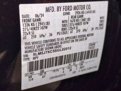 Used 2025 Lincoln Aviator Reserve w/ Equipment Group 201A AWD/4WD image 35