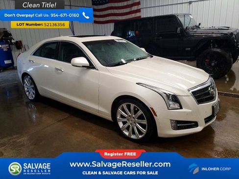 Used 2013 Cadillac ATS Premium w/ Cold Weather Package AWD/4WD image 5