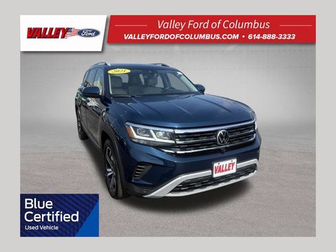 Used 2021 Volkswagen Atlas SEL Premium AWD/4WD image 1