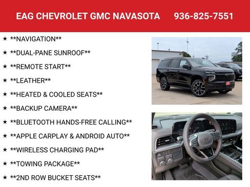 New 2026 Chevrolet Tahoe RST w/ Comfort Package RWD image 4