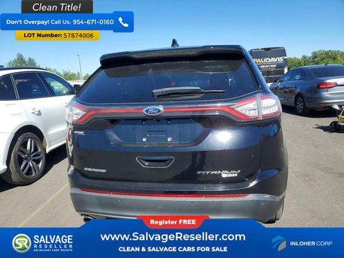 Used 2018 Ford Edge Titanium w/ Technology Package FWD image 8