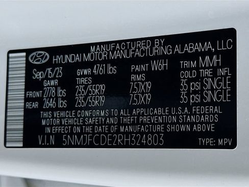 Used 2024 Hyundai Tucson SEL w/ Convenience Package AWD/4WD image 17