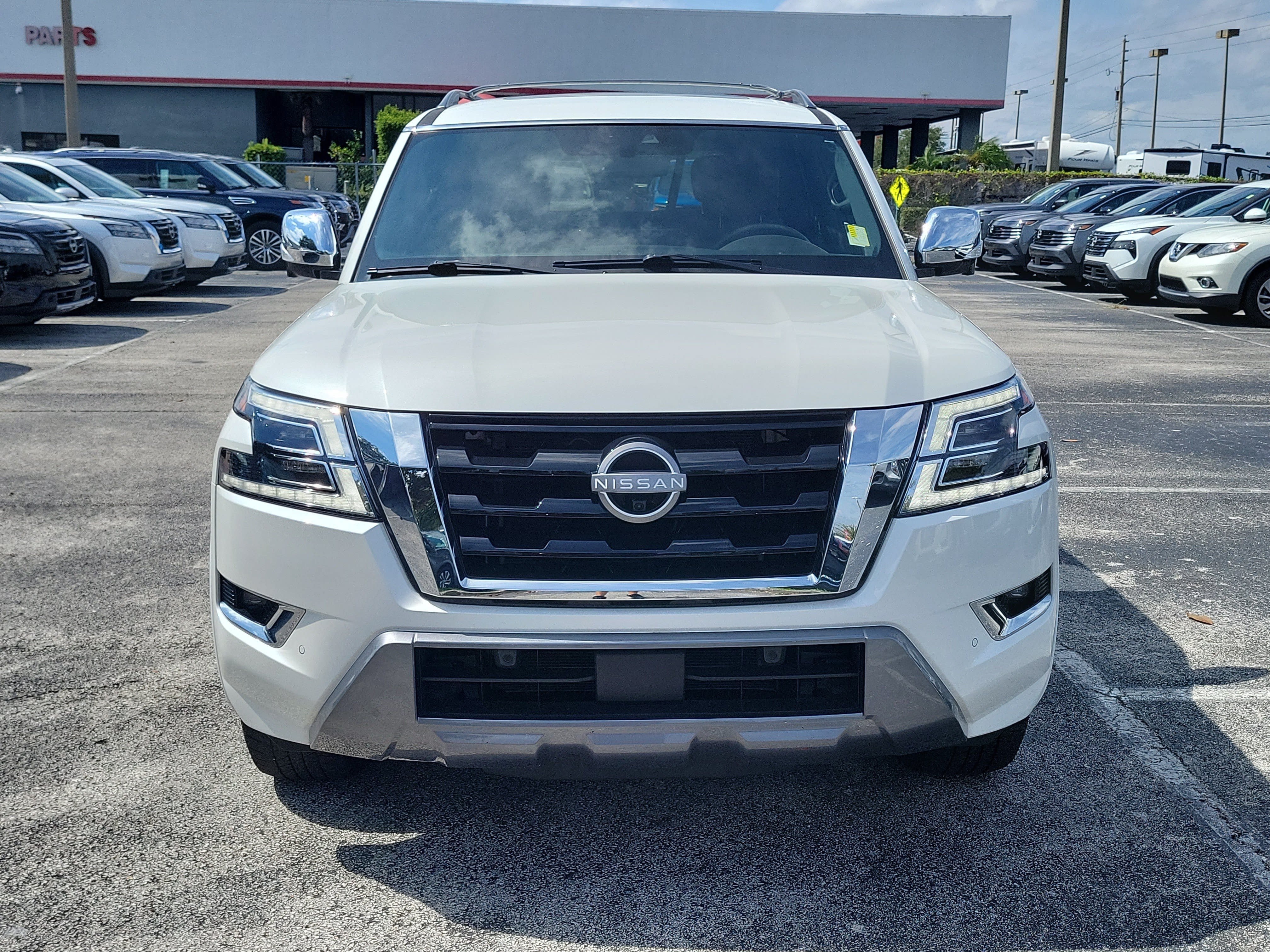 Certified 2023 Nissan Armada Platinum w/ Captain's Chairs Package RWD image 2