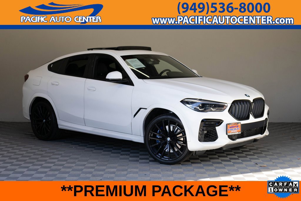 Used 2022 BMW X6 M50i w/ Premium Package AWD/4WD image 1