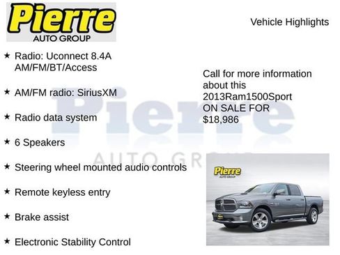 Used 2013 RAM 1500 Sport w/ Sport Premium Group AWD/4WD image 7