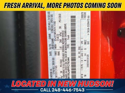 Used 2023 Ford F150 Raptor w/ Equipment Group 802A Raptor R AWD/4WD image 14