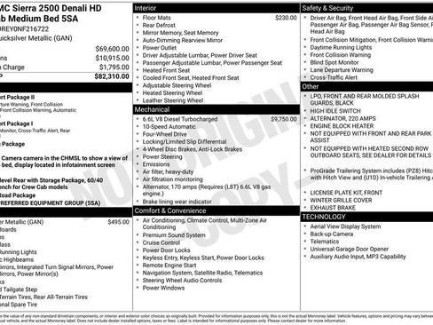 Used 2022 GMC Sierra 2500 Denali image 2