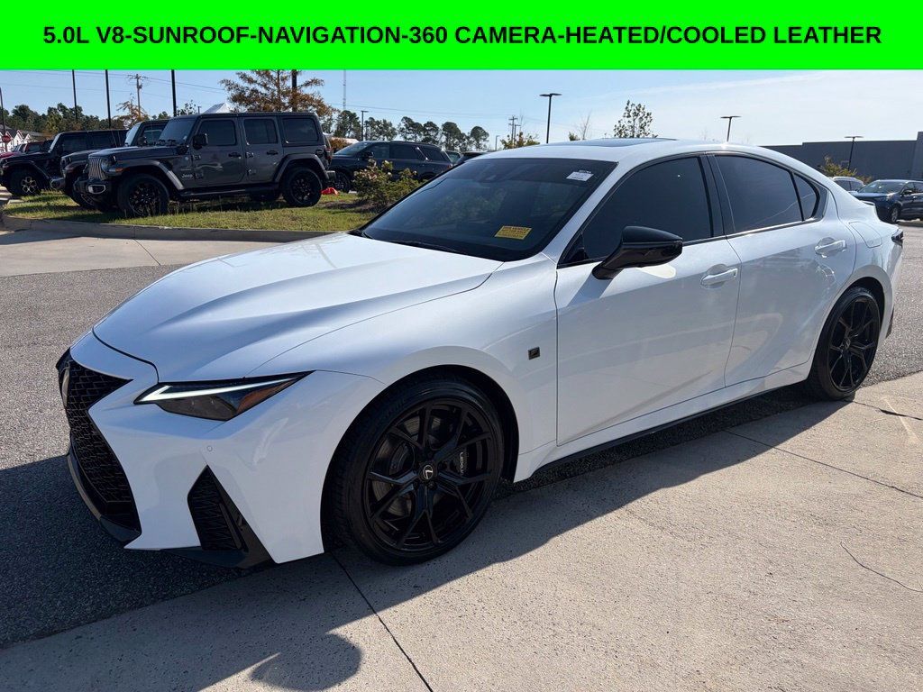 Used 2025 Lexus IS 500 w/ Accessory Package RWD image 1