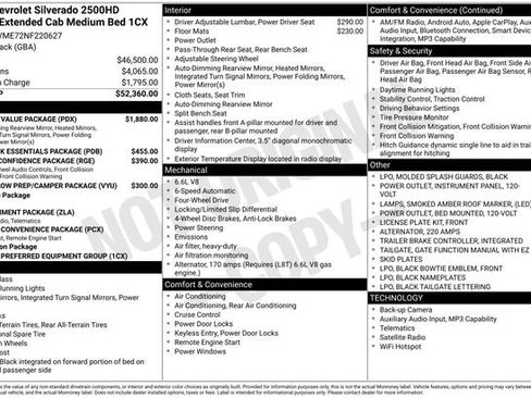 Used 2022 Chevrolet Silverado 2500 Custom w/ Custom Value Package image 5