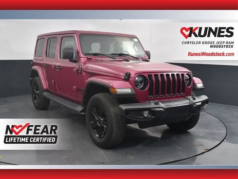 Used 2021 Jeep Wrangler Unlimited Sahara image 1