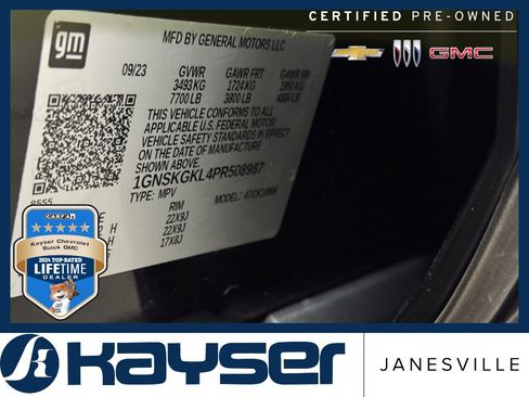 Used 2023 Chevrolet Suburban High Country w/ Max Trailering Package image 44