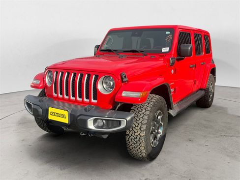Used 2021 Jeep Wrangler Unlimited Sahara w/ Cold Weather Group image 1
