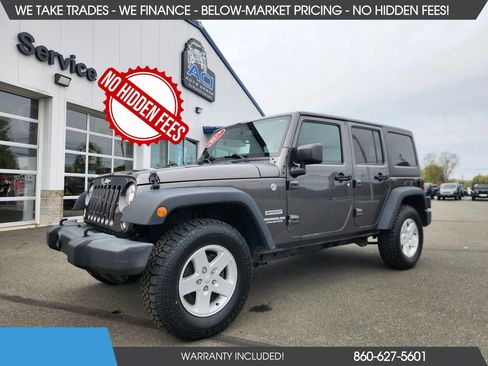 Used 2017 Jeep Wrangler Unlimited Sport w/ Quick Order Package 24S AWD/4WD image 1