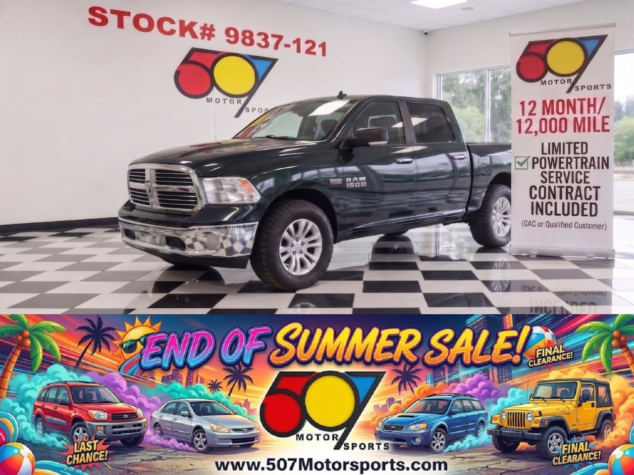 Used 2017 RAM 1500 Big Horn AWD/4WD image 1