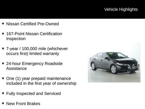 Certified 2023 Nissan Sentra S FWD image 4