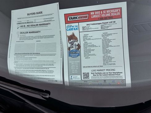 Used 2017 Volkswagen Passat 1.8T SE image 13