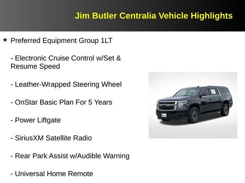 Used 2017 Chevrolet Suburban LT AWD/4WD image 16