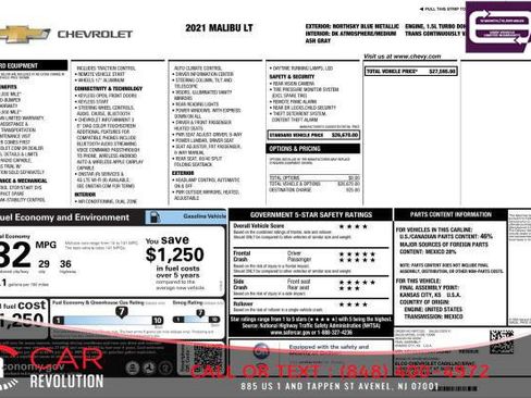 Used 2021 Chevrolet Malibu LT image 9
