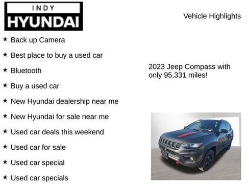 Used 2023 Jeep Compass Trailhawk AWD/4WD image 7