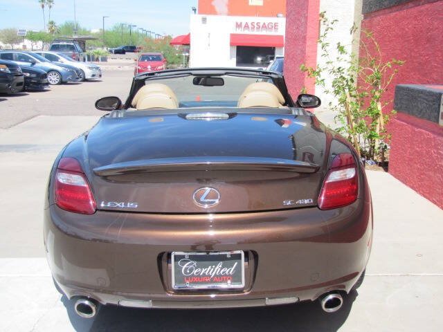 Used 2007 Lexus SC 430 Convertible w/ Preferred Accessory Pkg RWD image 11