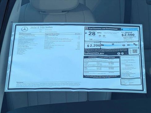 New 2026 Mercedes-Benz E 350 Sedan image 18