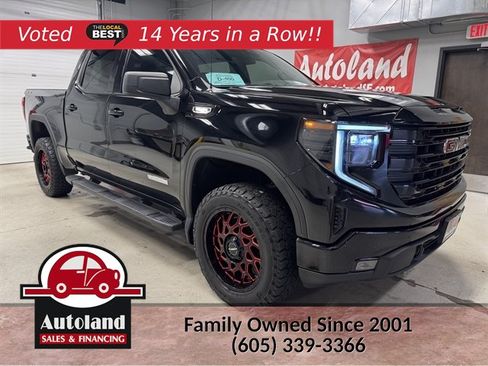 Used 2024 GMC Sierra 1500 Elevation w/ LPO, Elevation Black Package AWD/4WD image 1