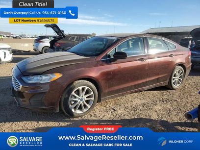 Used 2019 Ford Fusion SE