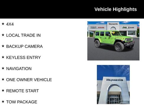 Used 2025 Jeep Wrangler Unlimited Rubicon AWD/4WD image 2