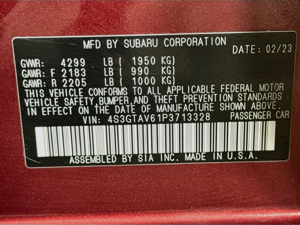 Used 2023 Subaru Impreza 2.0i Premium AWD/4WD image 16