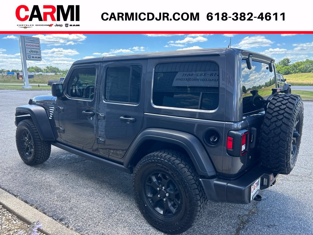 Used 2021 Jeep Wrangler Unlimited Sport AWD/4WD image 4