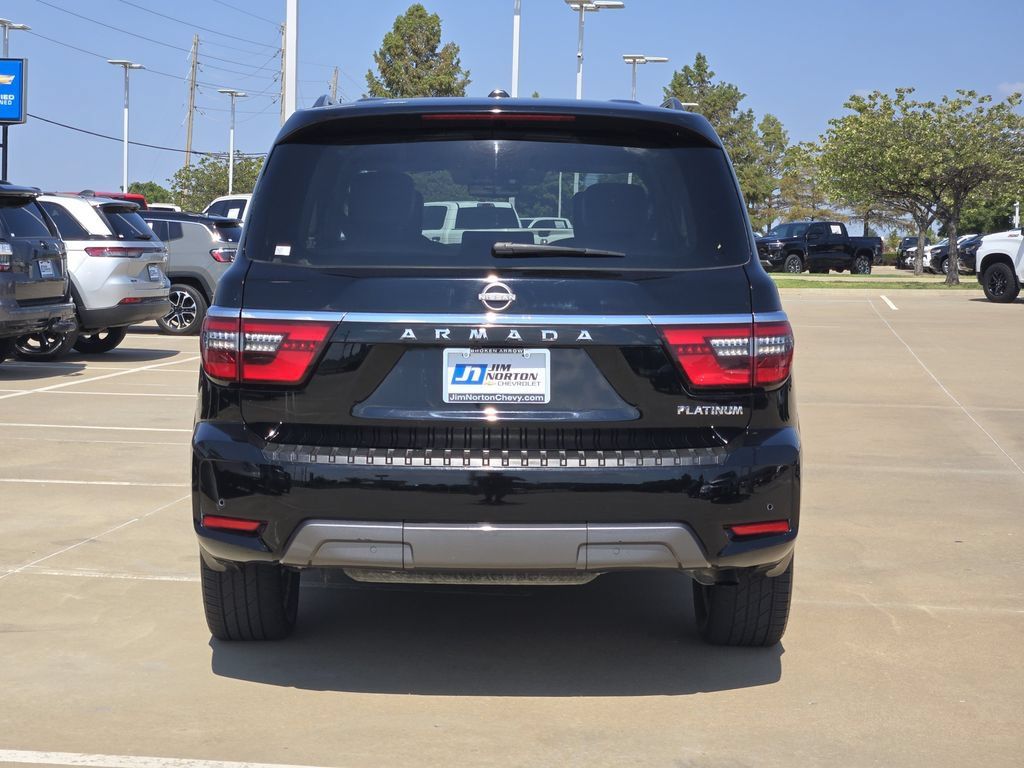 Used 2021 Nissan Armada Platinum w/ Captain's Chairs Package RWD image 6