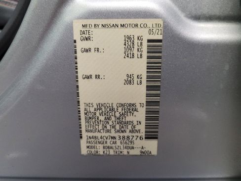 Used 2021 Nissan Altima 2.5 SR FWD image 33