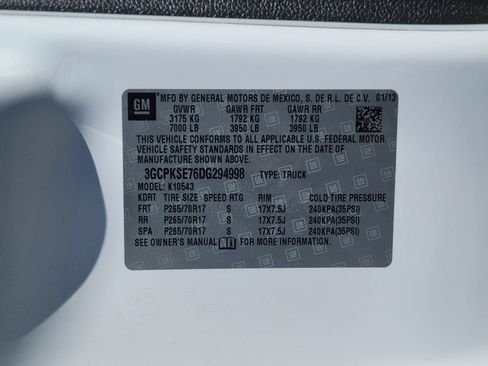 Used 2013 Chevrolet Silverado 1500 LT w/ Suspension Package, Off-Road image 15