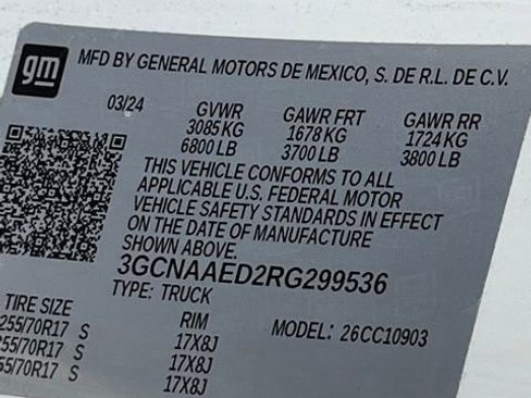 Used 2024 Chevrolet Silverado 1500 W/T w/ WT Fleet Convenience Package image 29