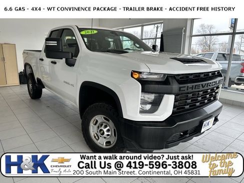 Used 2021 Chevrolet Silverado 2500 W/T w/ WT Convenience Package image 1
