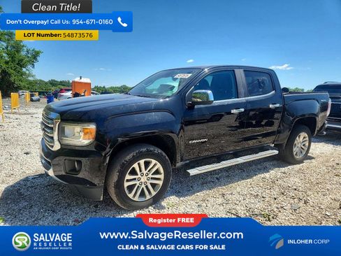 Used 2016 GMC Canyon SLT w/ Driver Alert Package AWD/4WD image 1