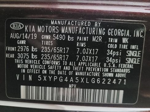 Used 2020 Kia Sorento LX image 33