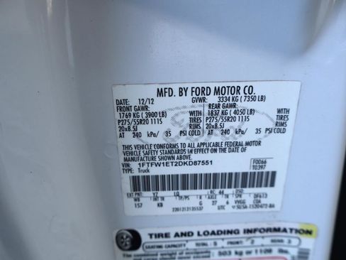 Used 2013 Ford F150 King Ranch w/ King Ranch Luxury Pkg image 40